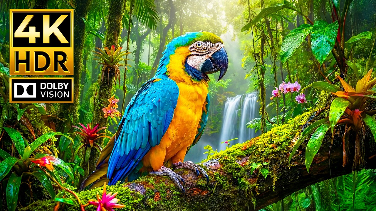 Ultimate 4K HDR Animal World | Cinematic Wildlife in Dolby Vision 120FPS
