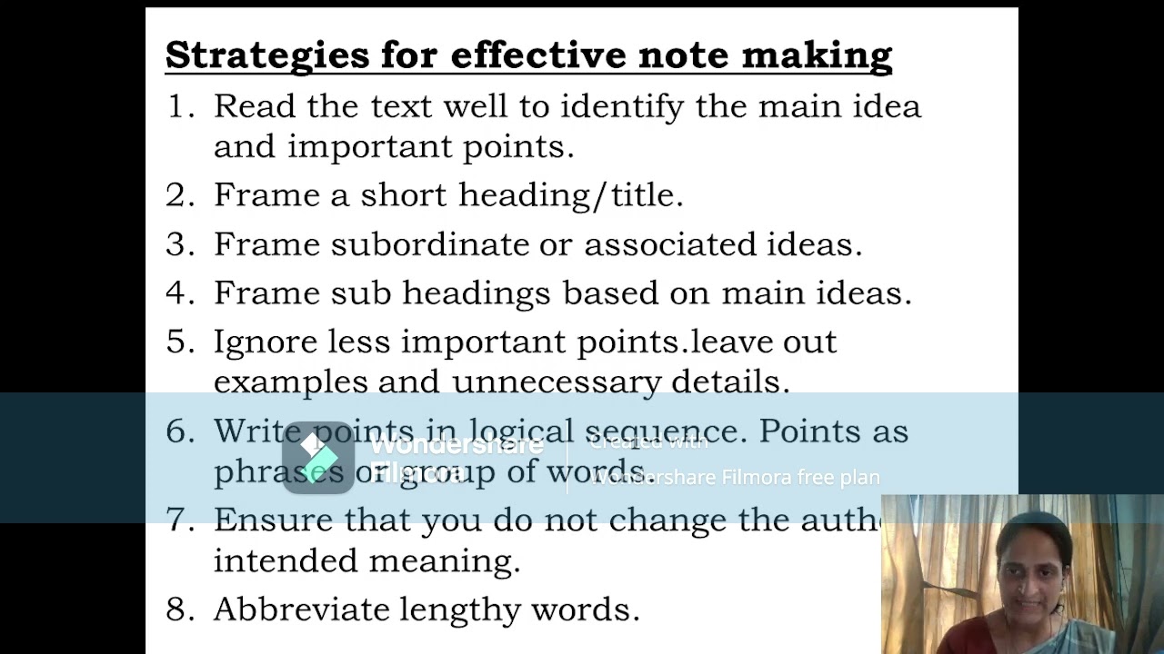 CA FOUNDATION PAPER 2 SECTION B CHAPTER 5 NOTE MAKING