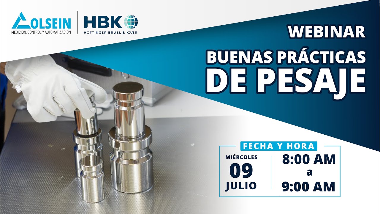Webinar Buenas Prácticas de Pesaje