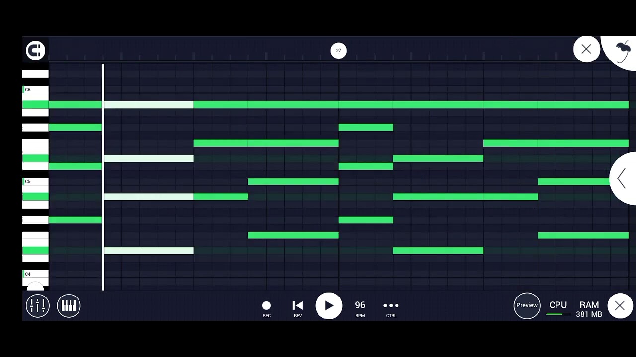 J-Rock with fl studio mobile