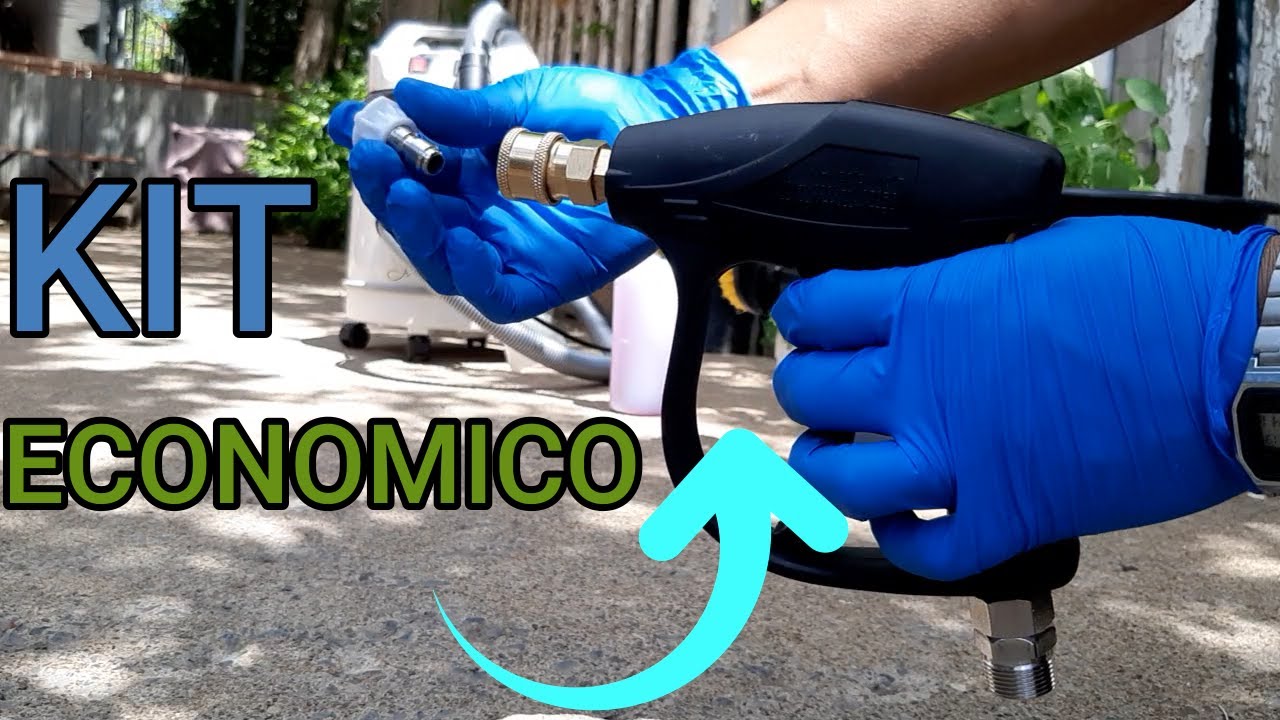 Presentando pistola corta de presion con espumadora!!