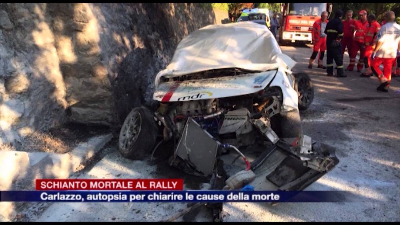 Etg - Schianto mortale al rally, disposta l'autopsia sui corpi dell'equipaggio
