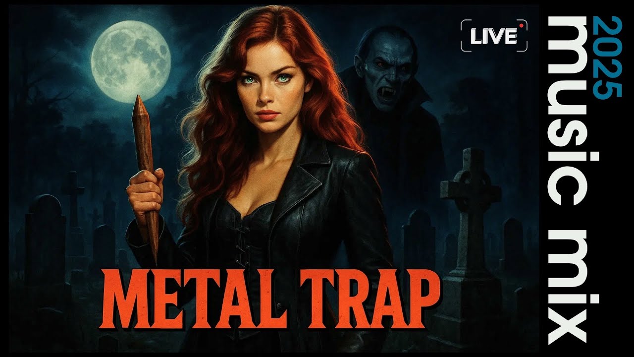 🦇 1 HOUR DARK TRAP METAL MIX 2025 | Heavy Guitars & Haunting Synths 🌙