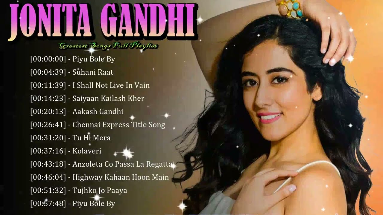 🌸 Jonita Gandhi - Every phrase flows with sweetness, shaping emotion into beautiful simplicity 💫