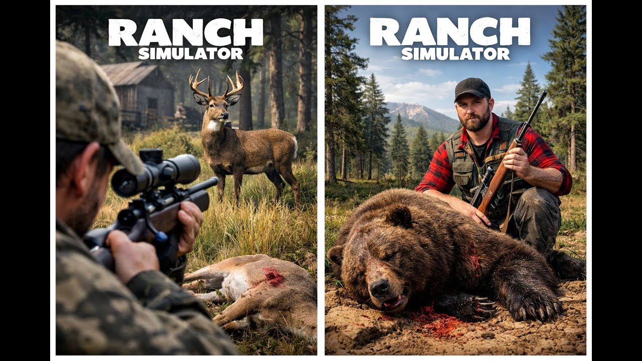 Ranch Simulator   pt5 et vurgunu ve çifliği büyütme