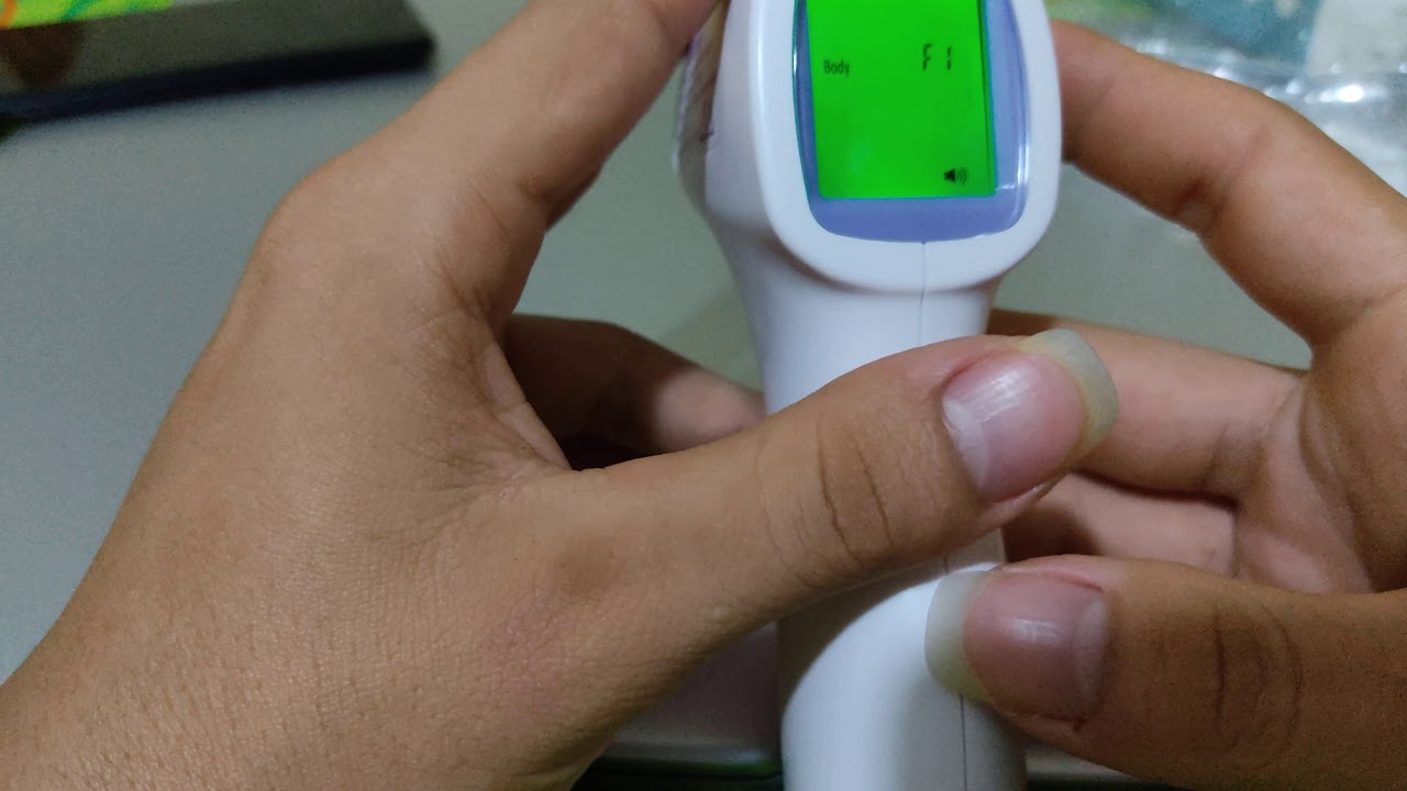 Configurar medidor de temperatura láser AD801 AIQURA