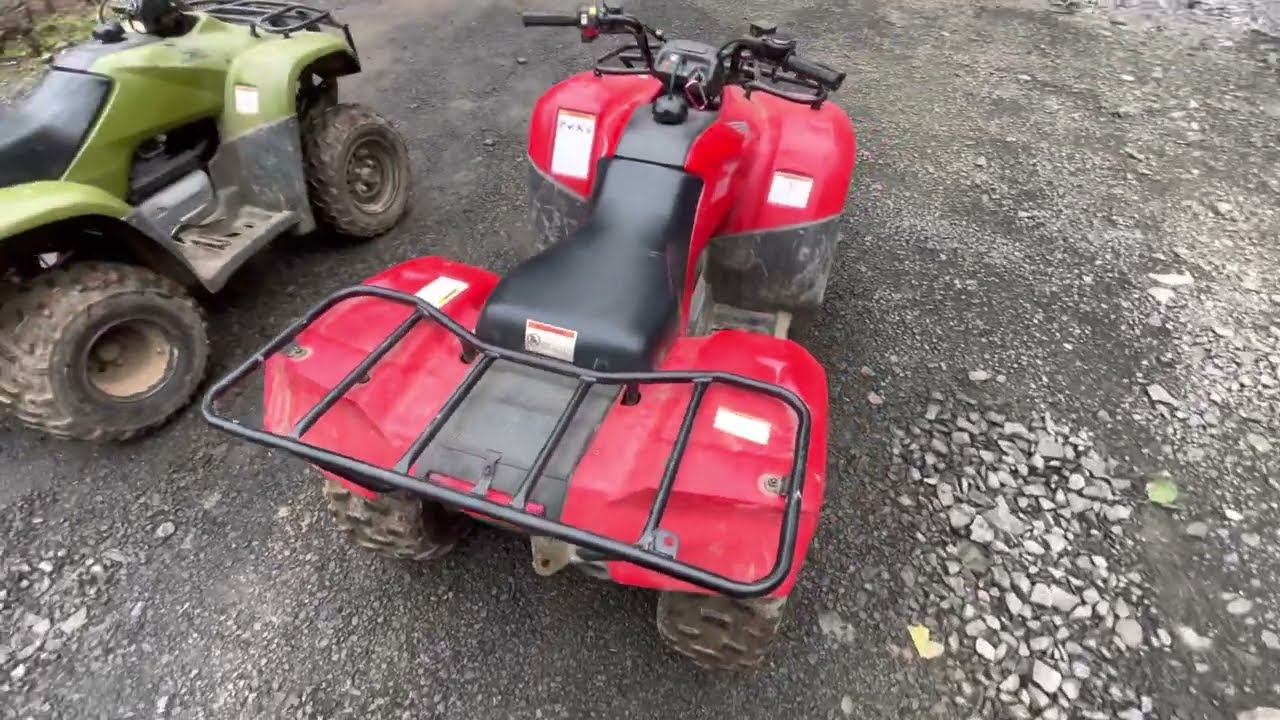 Honda Recon Back-Up Pull Start Test