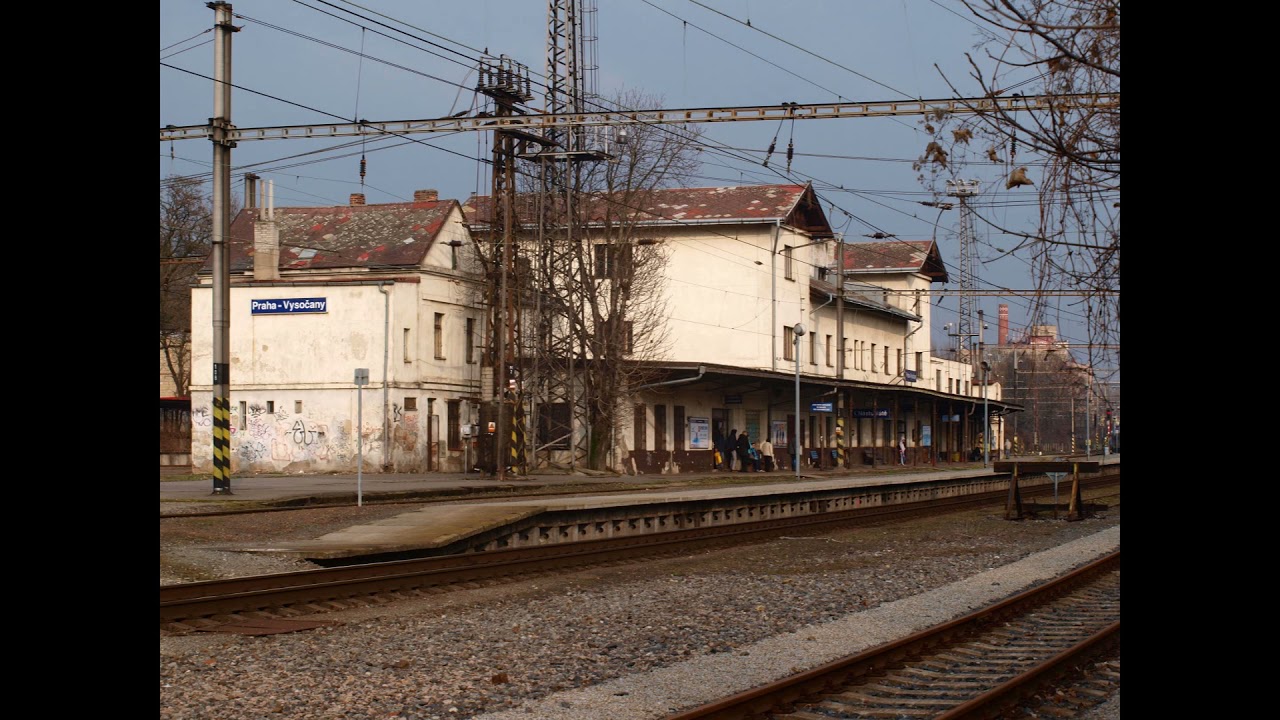 Hlášení ve stanici Praha-Vysočany - nový INISS. 30.3.21 (CZ)