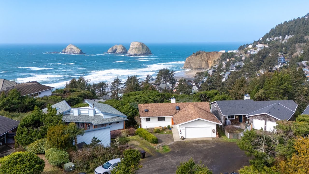 Ocean view home for sale in Tillamook