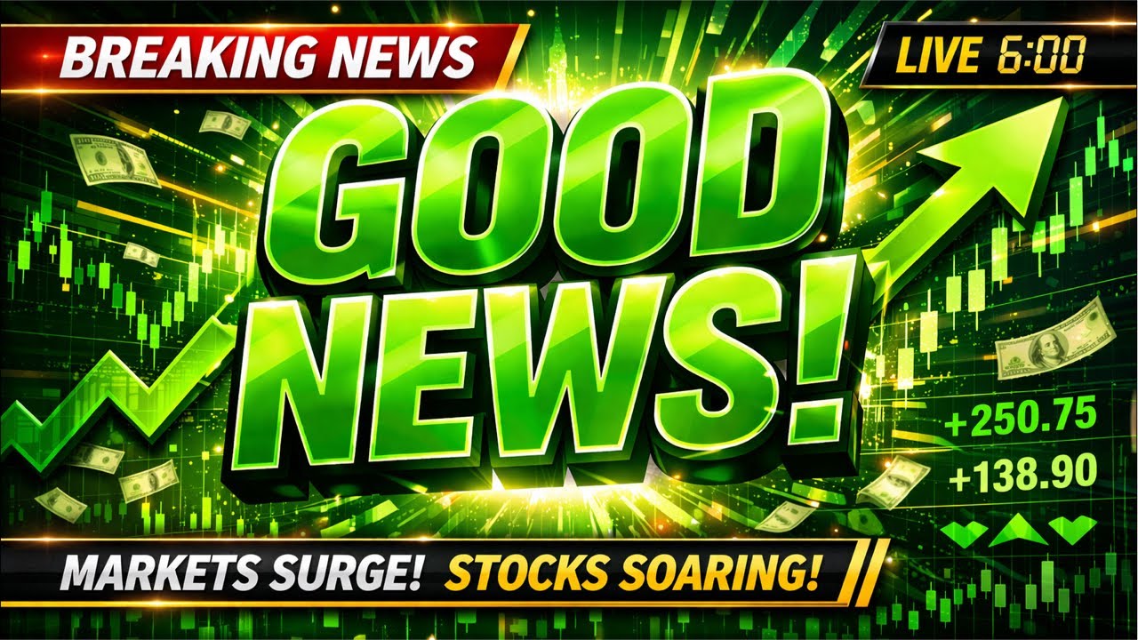 DOBRE WIADOMOŚCI - POMPA NA GIEŁDZIE - Martyn Lucas Inwestor