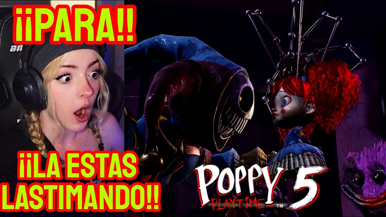 Sylvee termina Poppy Playtime 5 y queda en shock por el prototipo | Parte 2 Final