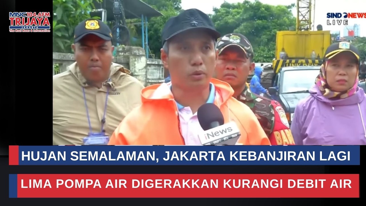 Jakarta Banjir Lagi! Tanggul Kali Pesanggarahan Jebol usai Hujan Deras Semalaman   Sindo Sore  20 02