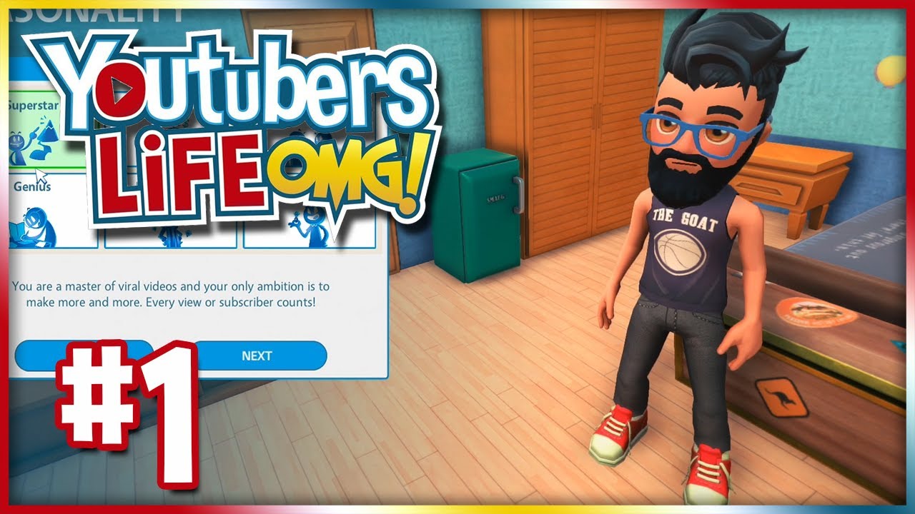 Youtuber's Life in 2021 | Let's Play: Youtuber's Life OMG | Ep 1