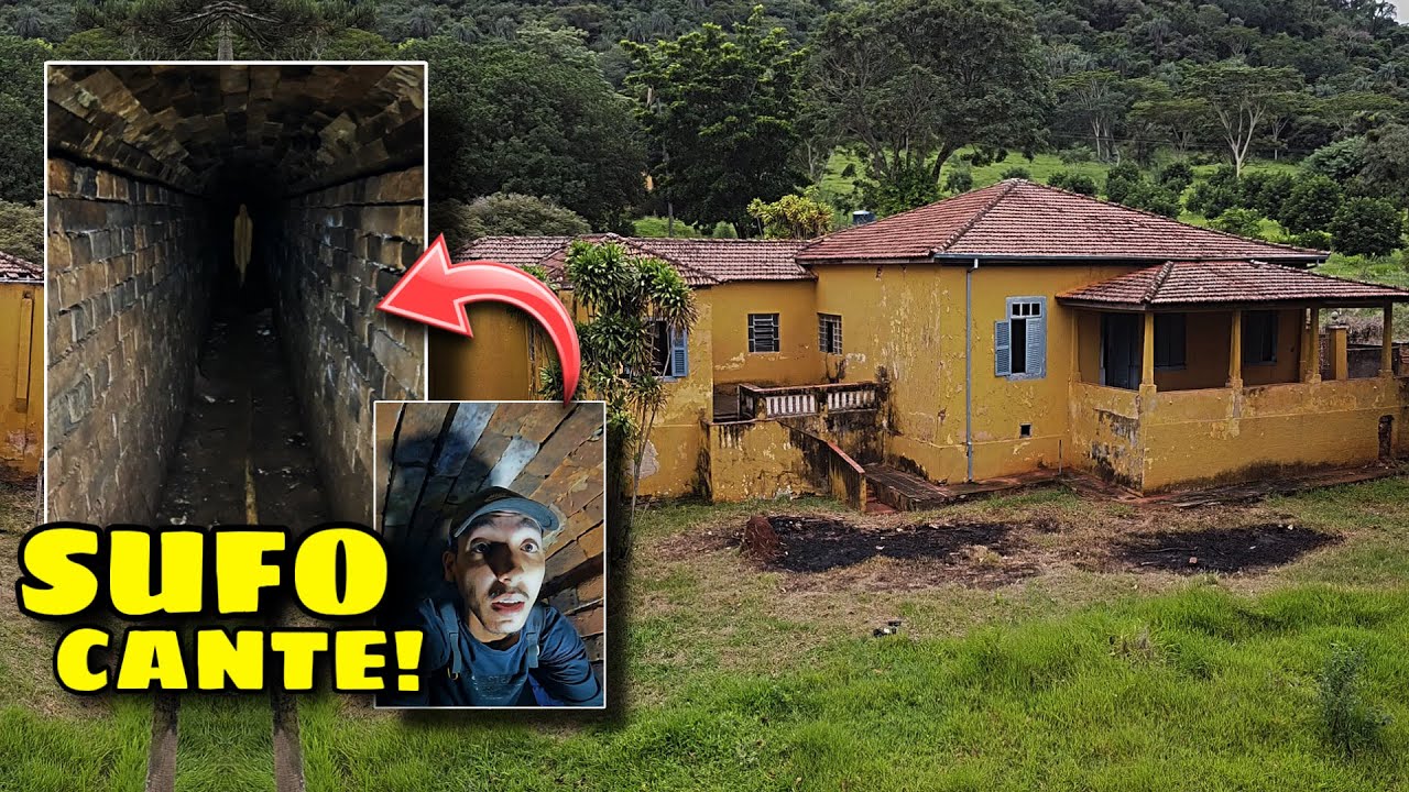 ENCONTREI UM TÚNEL ESCONDIDO NESTA MANSÃO DE 100 ANOS