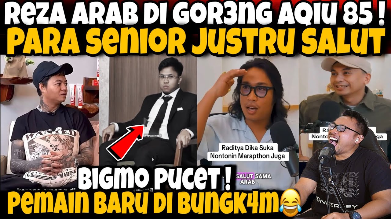 REZA ARAB DI GORENG BIGMO AQIU 85 ! AUTO DI BUNGK4M PARA SENIOR AMPE PUC3T🤣