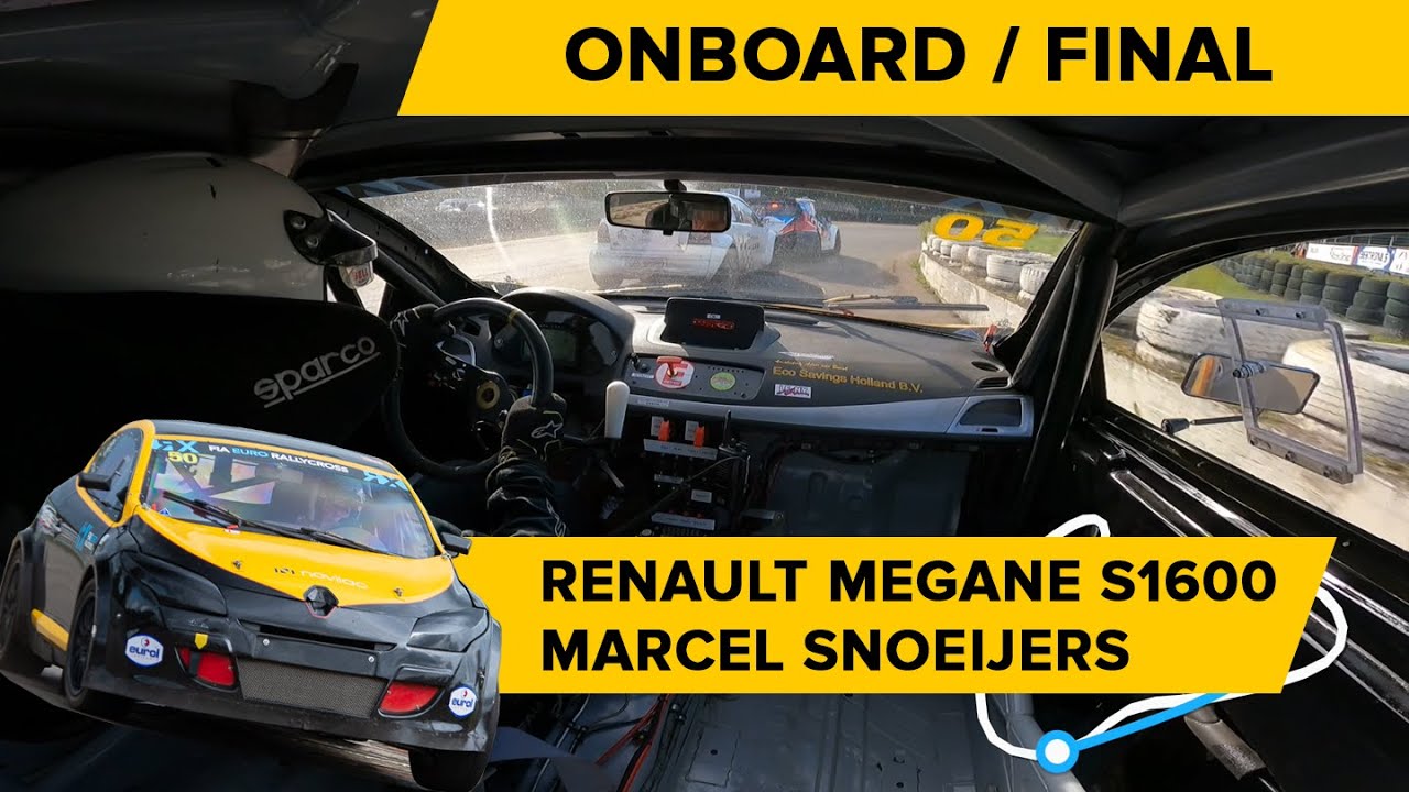 Rallycross - Final - Onboard NK BK - Eurocircuit - Marcel Snoeijers - Renault Megane Super 1600