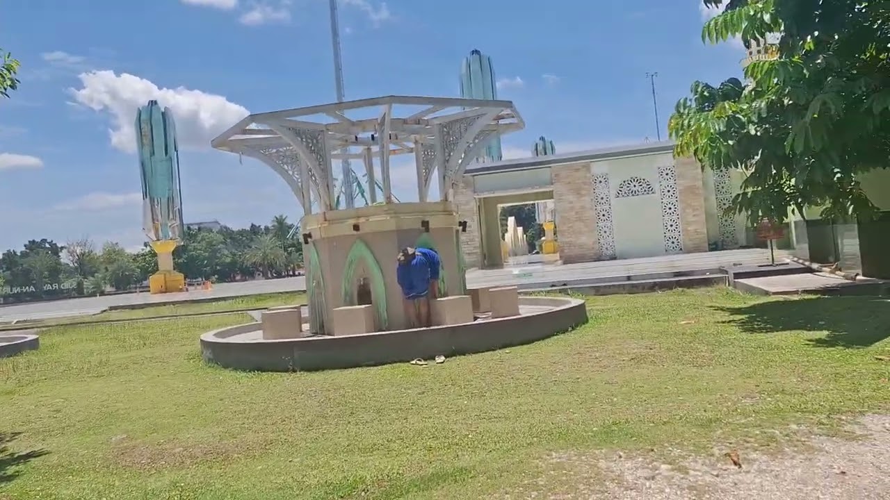 Menuju masjid Besar Pekanbaru Riau 