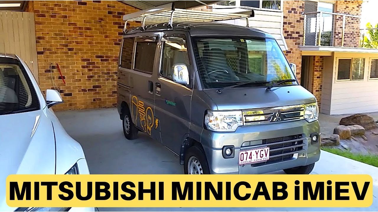 Mitsubishi Minicab MiEV Van Test Drive at Rob's