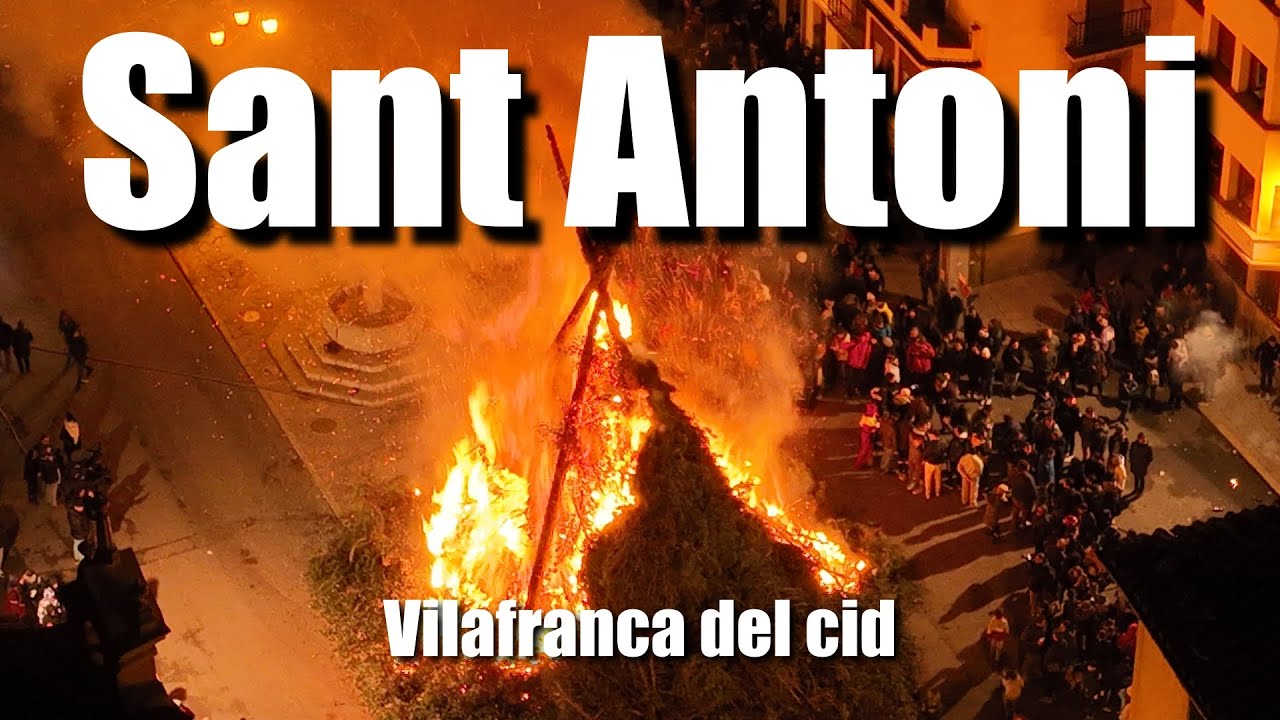 Sant Antoni -  Vilafranca del Cid - 2024 (4K)