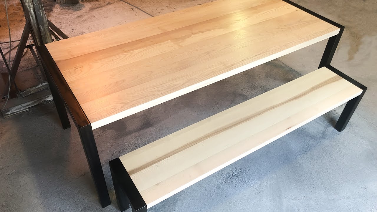 Table Making - Metal and wood
