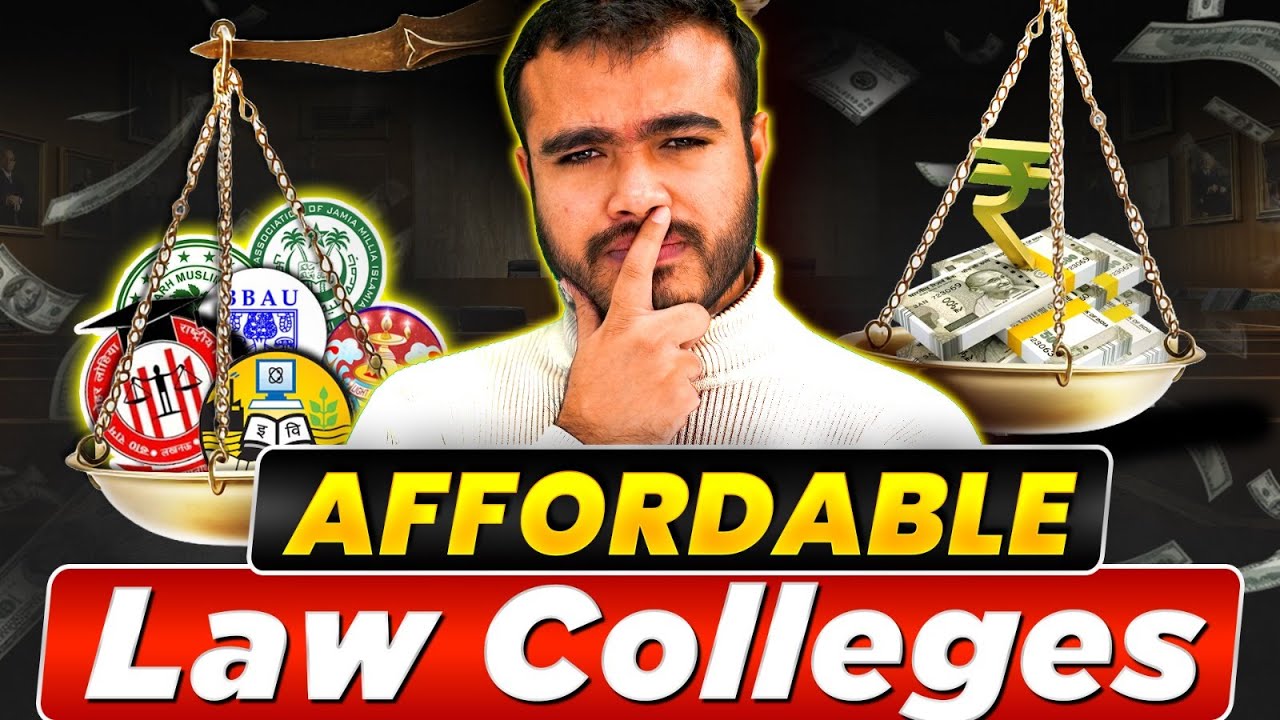 I Found The Top 10 Most Affordable LAW Colleges In INDIA