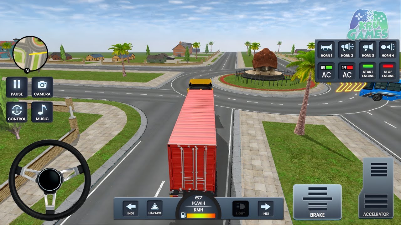 Heavy Truck Driving Truck Game - Cargo Delivery Trailer Truck Parking - Android Gameplay