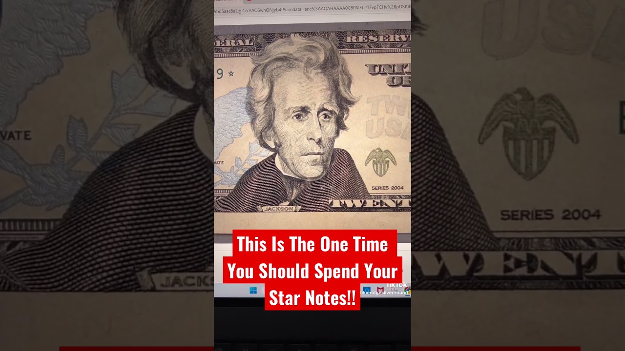 💎WORTH A FORTUNE!💎 Every Time You Find A Star Note&hellip;ALWAYS LOOK FOR THIS! #Shorts
