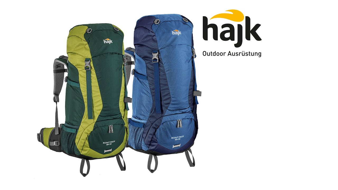 Trekking-Rucksack hajk Scoutpack 45l + 10l / 55l + 10l - Starte jetzt dein Abenteuer
