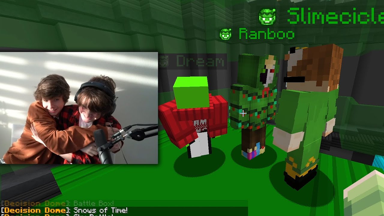 Karl Coaches Tubbo in MCC w/ Dream, Ranboo, & Slimecicle!