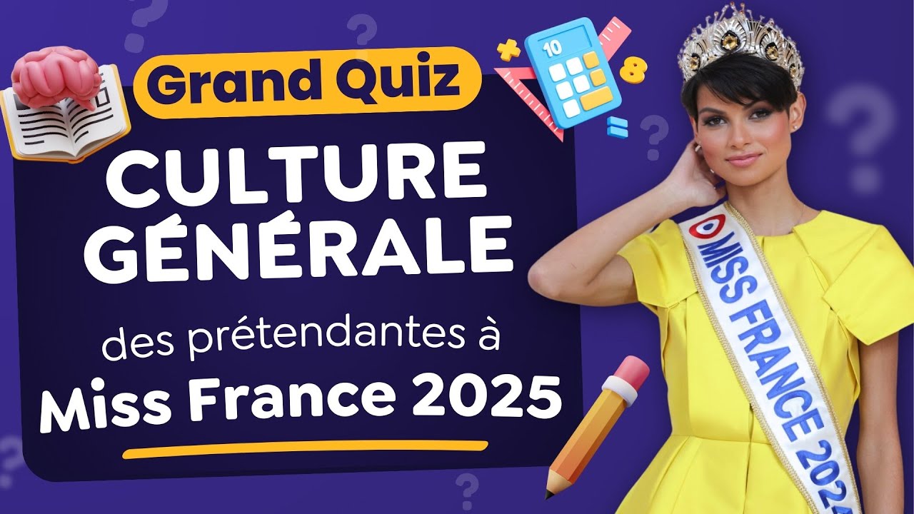 QUIZ Culture Générale des prétendantes à Miss France 2025 : Faites le test !