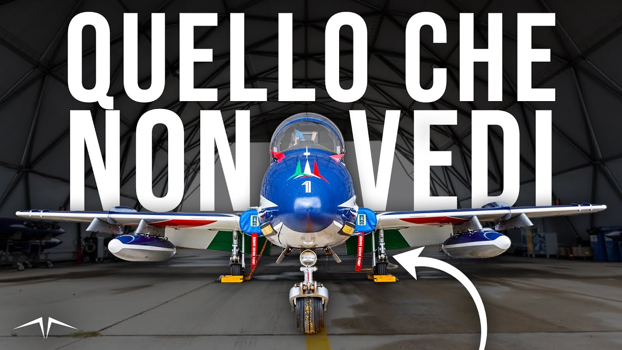 TUTTI I SEGRETI delle FRECCE TRICOLORI: dentro la LORO BASE!