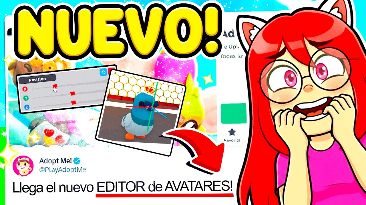 😱 NUEVO EDITOR DE AVATARES EN ADOPT ME… ¡ES DEMASIADO LOCURA! 🤯| Roblox Luly