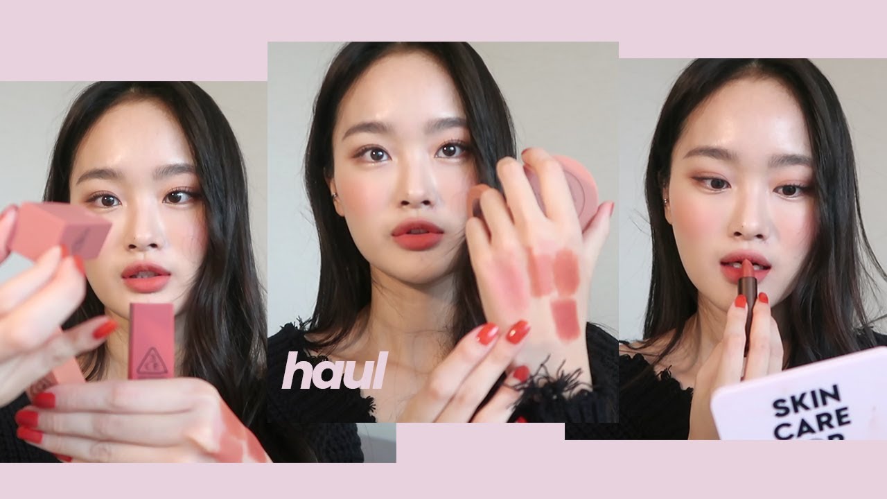 (eng/jpn) HAUL🛍최근 구매한 립&블러셔&섀도우 하울/3ce.삐아.이글립스.투쿨포스쿨.미샤/리안