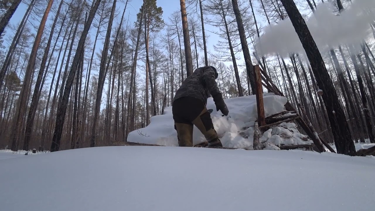 I FOUND AN OLD DUGOUT IN A WILD FOREST  THE SIBERIAN TAIGA | PART 6