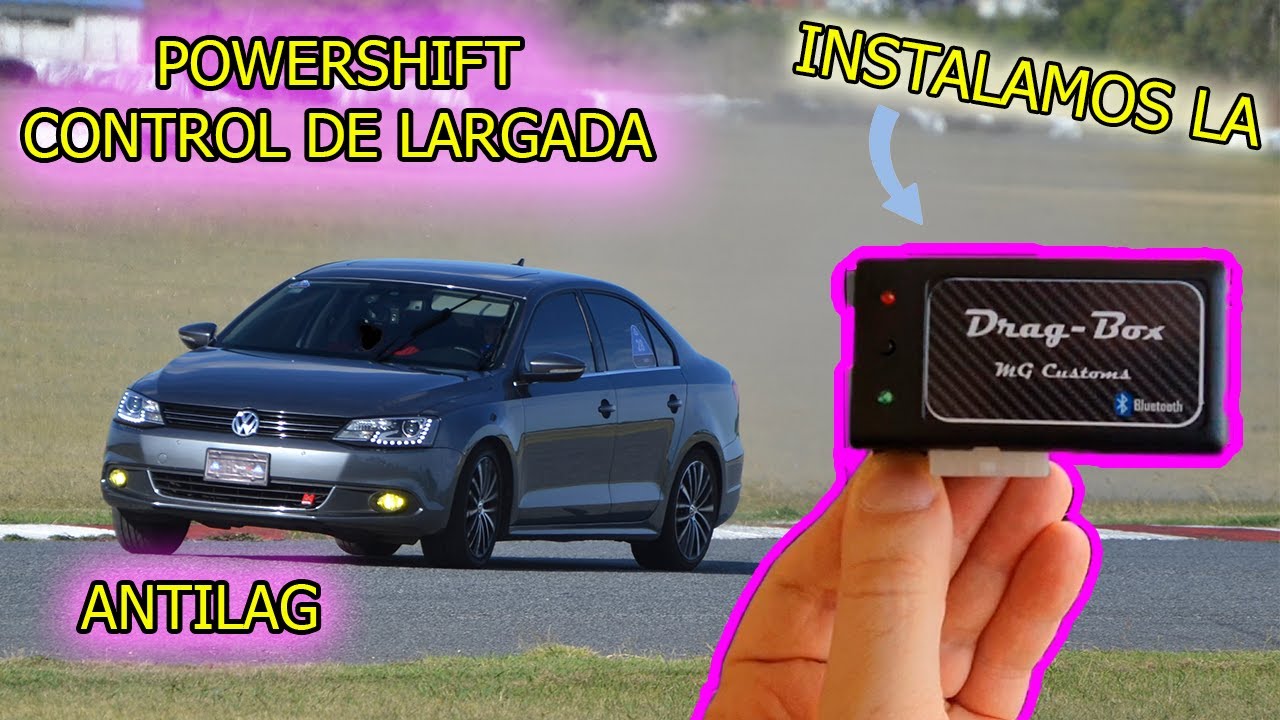 DRAG-BOX AL VENTO 💥Control de Largada 🚀 Powershift 💪 Antilag ⚡Jetta Volkswagen ☢ Wotbox Dragbox