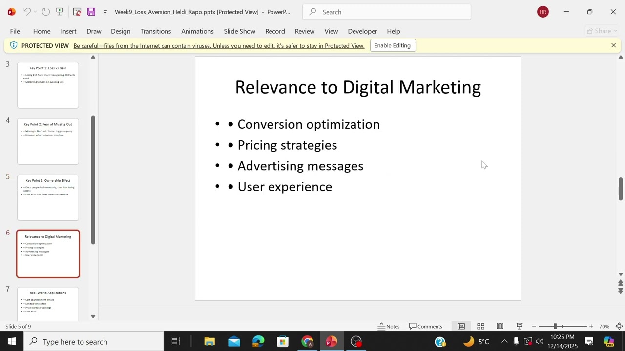 Loss Aversion in Digital Marketing