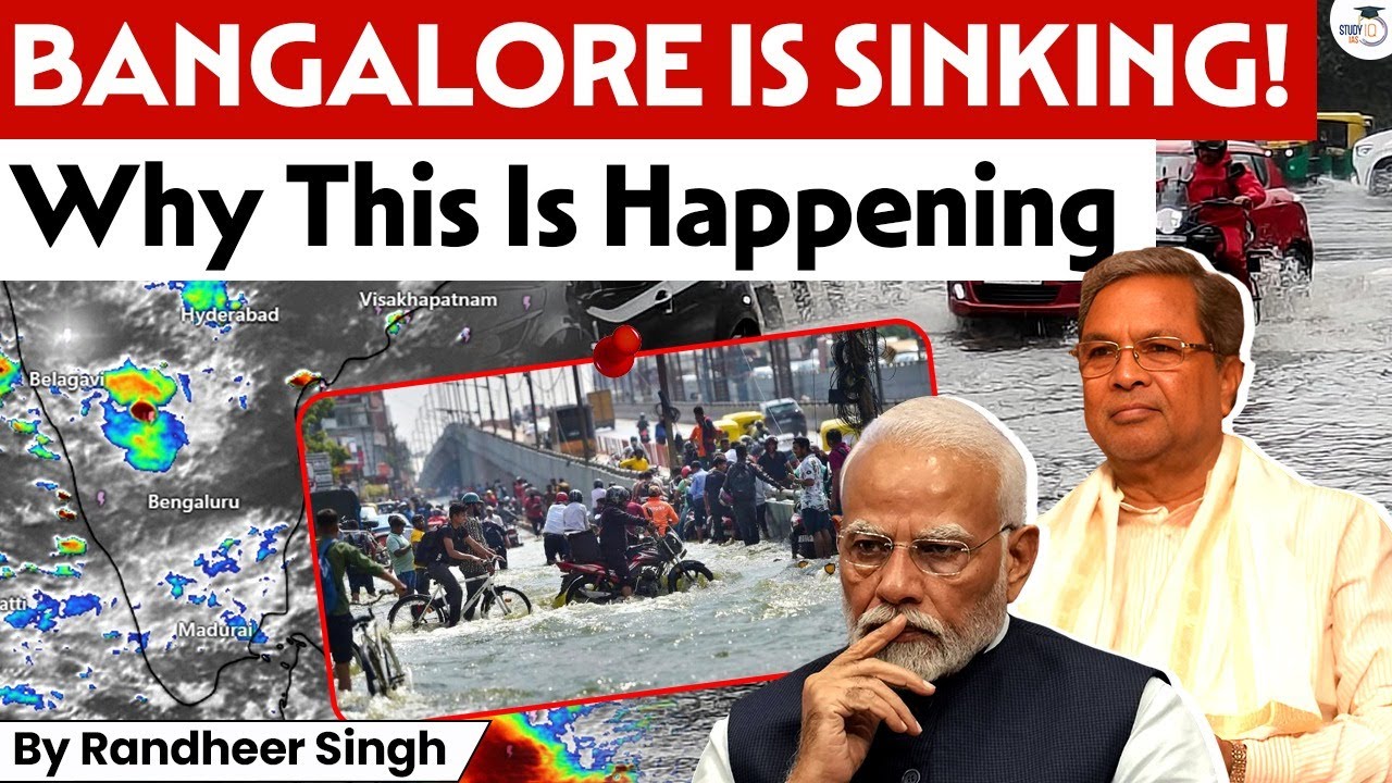 Bangalore Rain Disaster! Why Is Bangalore Sinking? Explained | Orange Alert Issued in Bengaluru