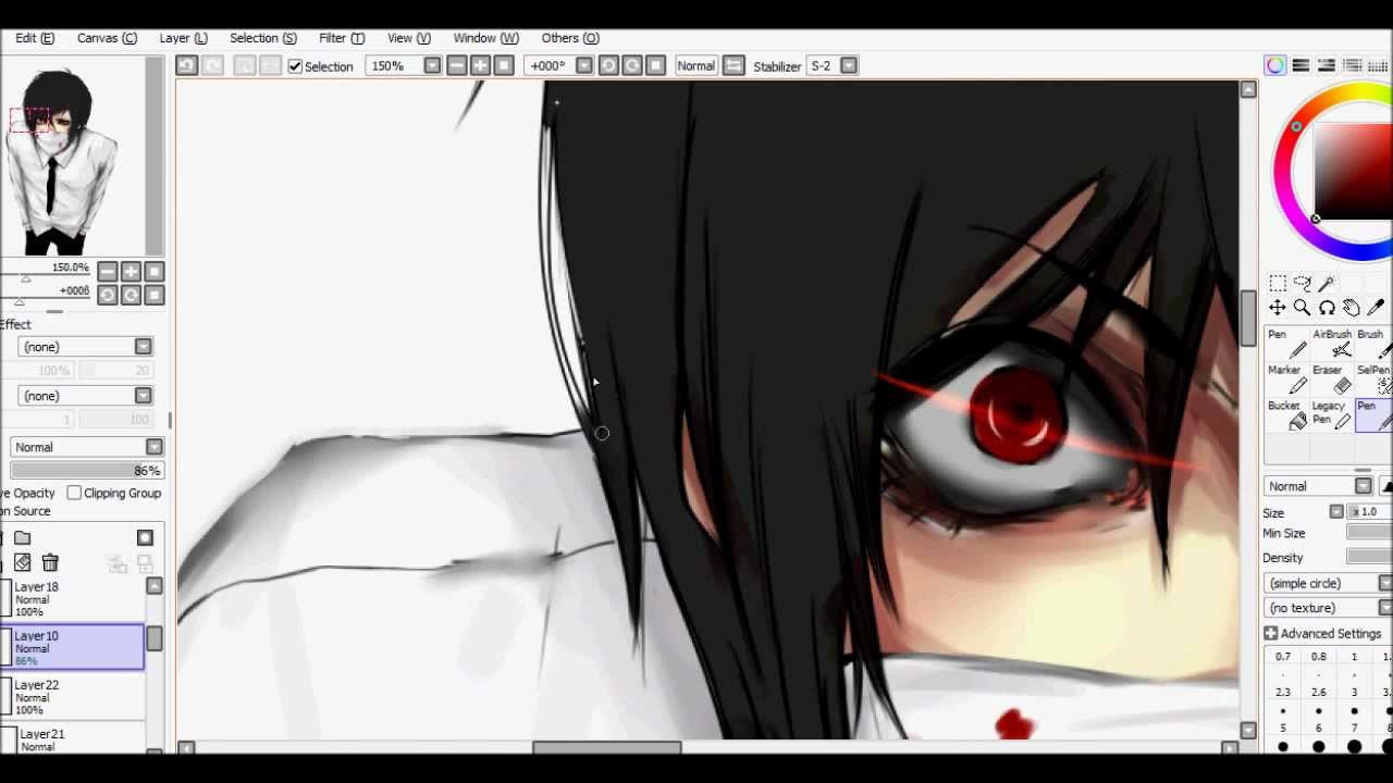 Speed Paint (SAI) - Kuro