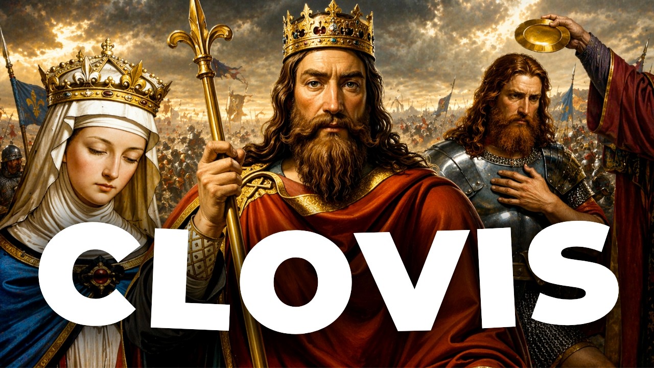 Clovis : Du chef de guerre au premier roi chrétien (#HDF)