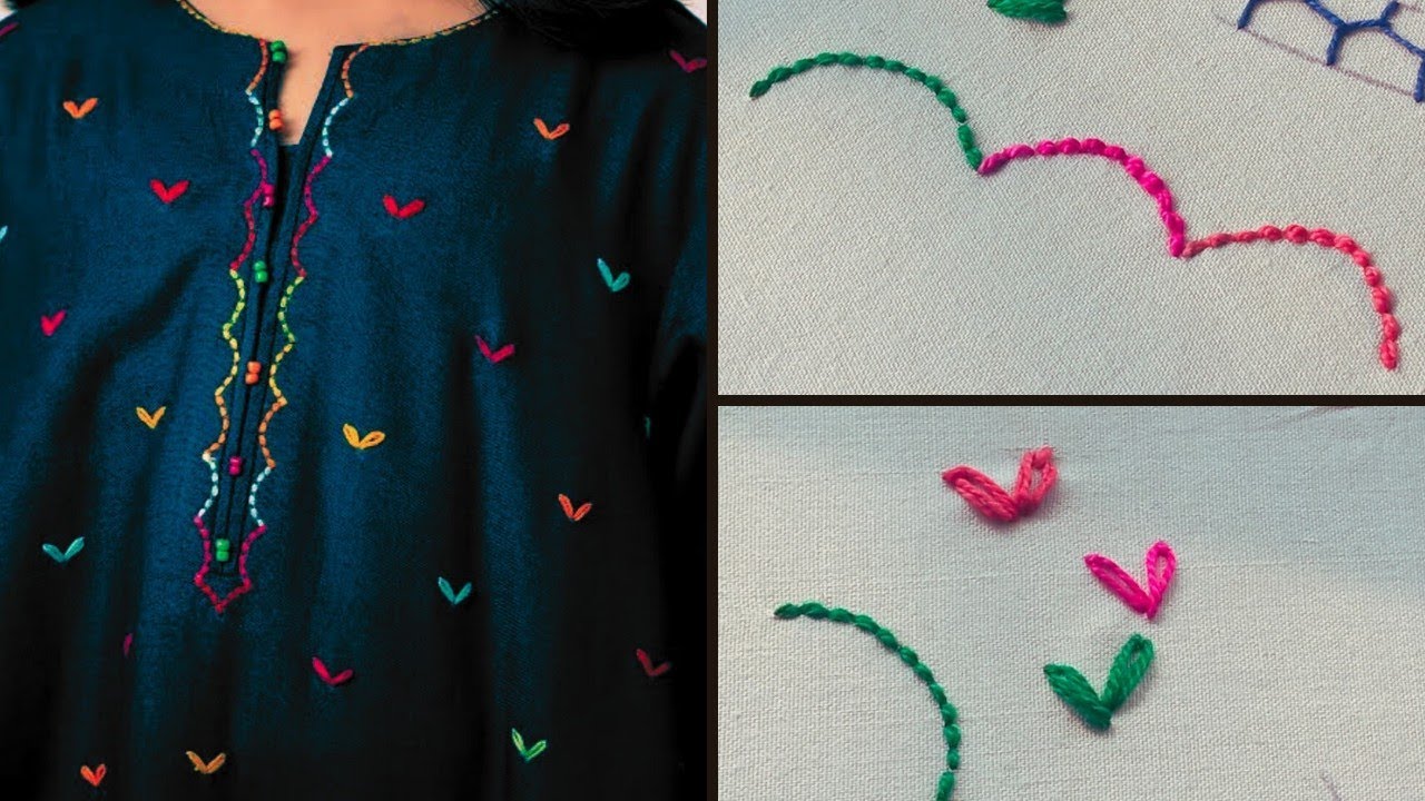 Simple Embroidery Tricks for Stunning Results! #handembrodiery #embroidery