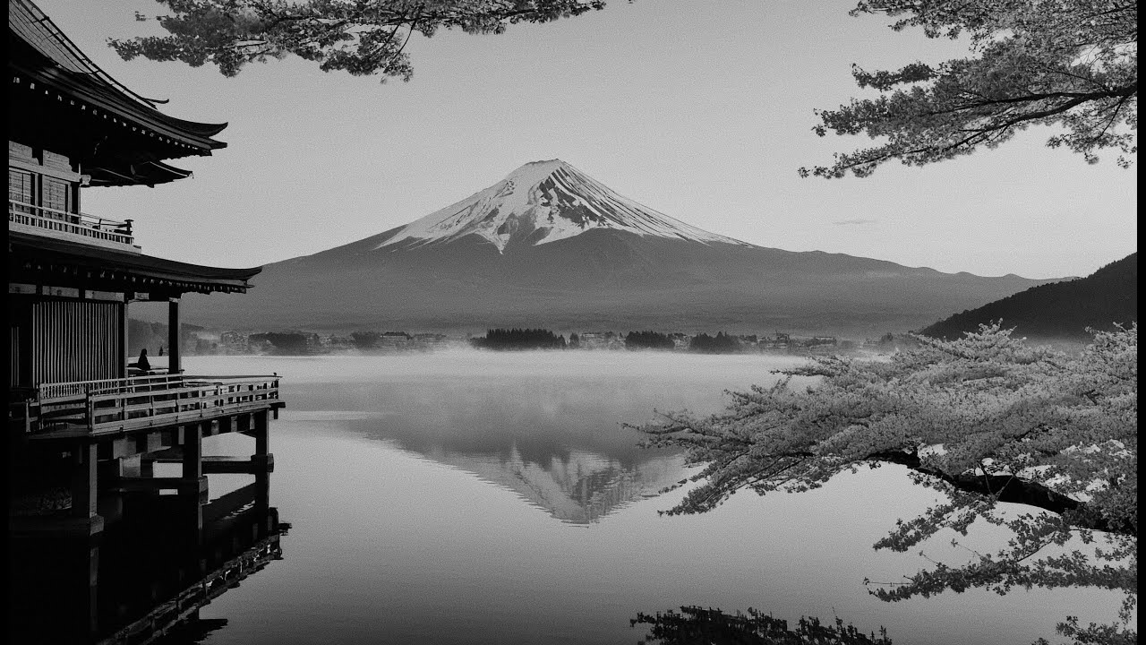 Mount Fuji Sunrise 🌸 Japanese Spring Scenery | 7 Minutes of Relaxing View