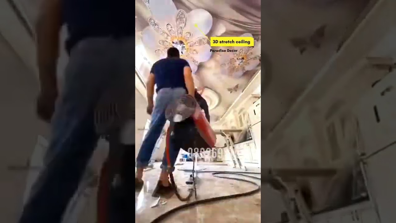 3d stretch ceiling in india, amazing,   youtube, shorts, wallpaper, 3d ceiling &floor, #satisfying