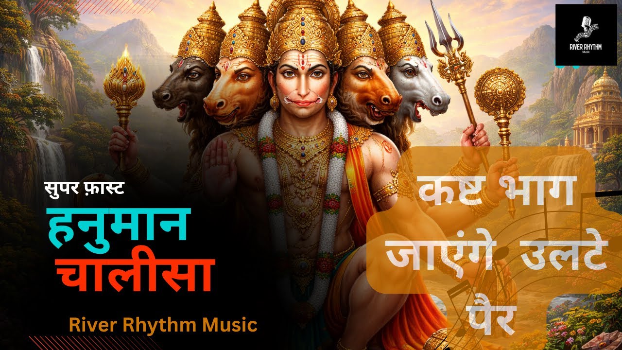 सुपर फ़ास्ट  हनुमान चालीसा,