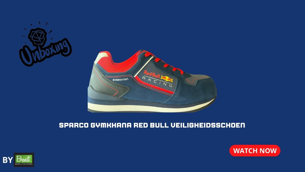 De gloednieuwe Red Bull werkschoenen van Sparco unboxen!!
