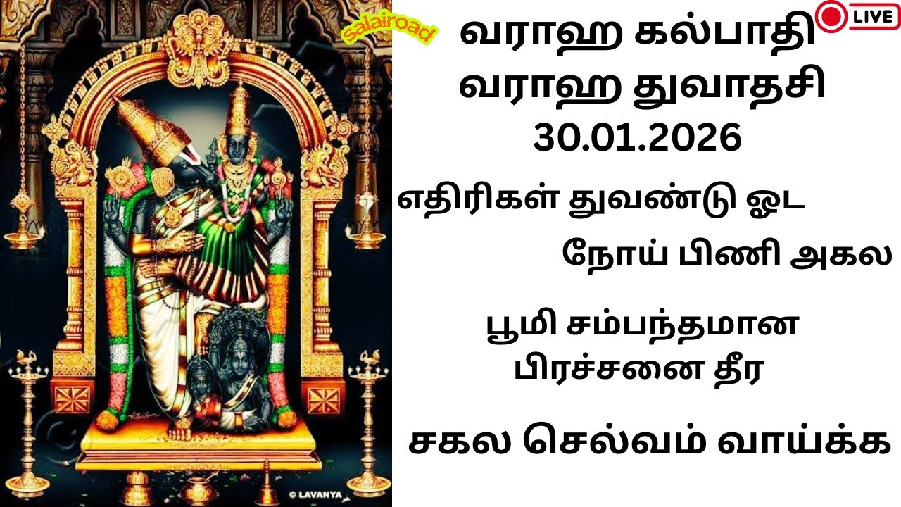 வராஹ துவாதசி : எதிரிகள் துவண்டு ஓட | நோய் பிணி அகல பூமி சம்பந்தமான பிரச்சனை தீர சகல செல்வம் வாய்க்க