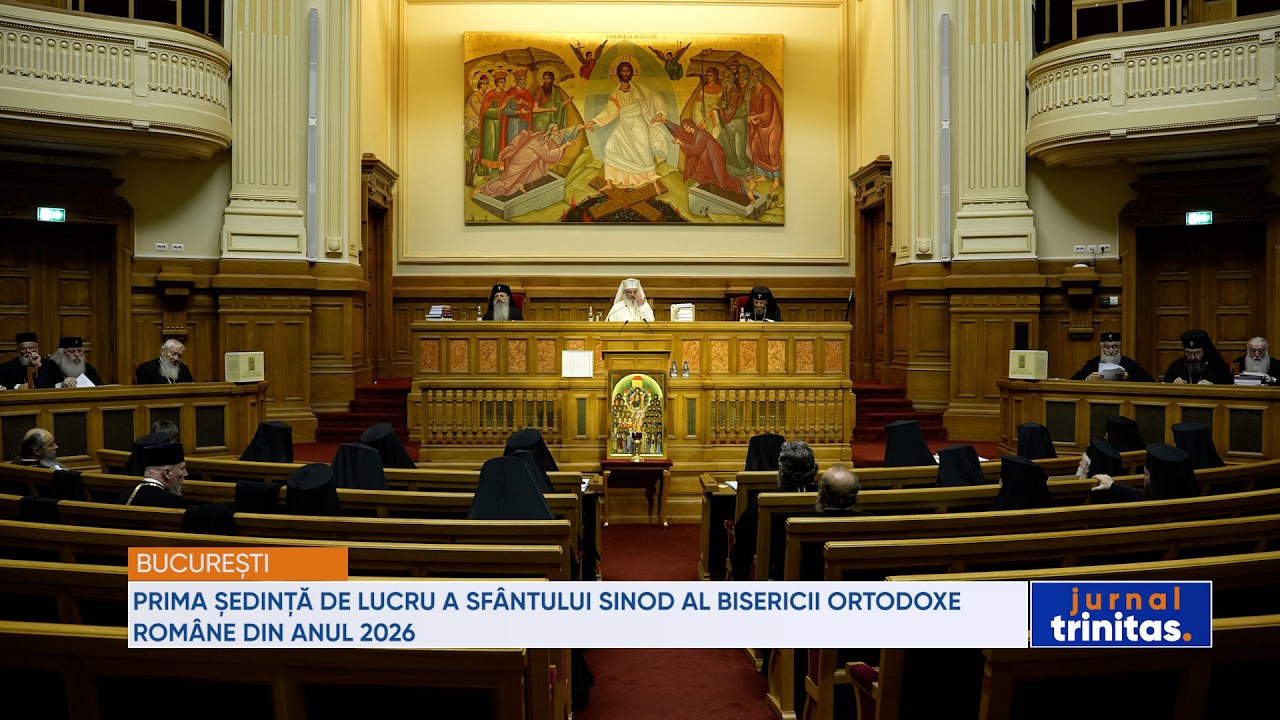 Prima ședință de lucru a Sfântului Sinod al Bisericii Ortodoxe Române din anul 2026