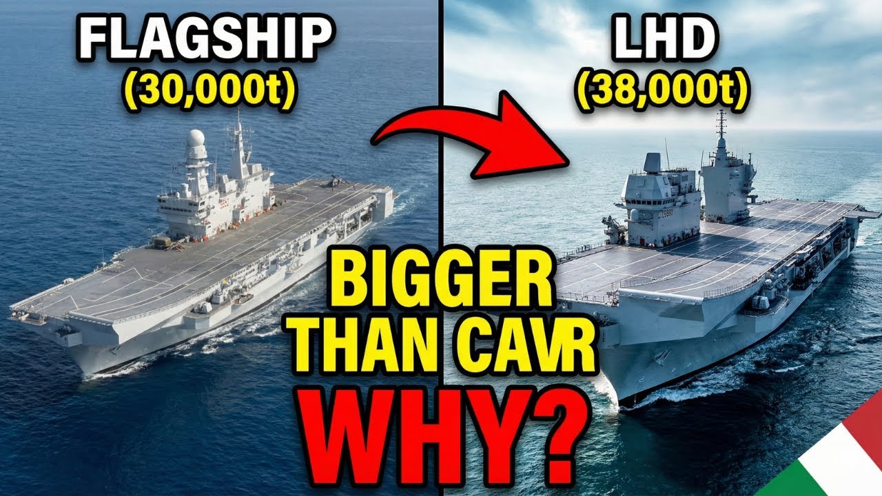 Больше, чем авианосец? Почему Италия построила 38-тысячетонный авианосец ITS Trieste?