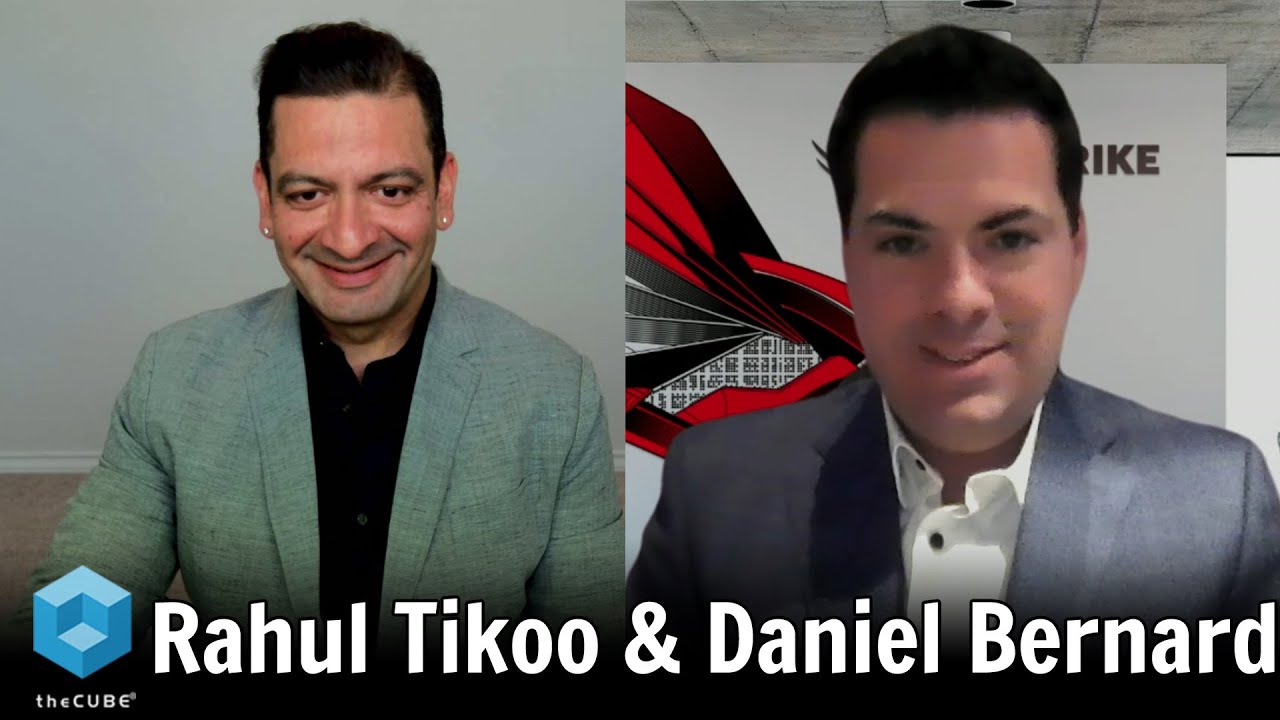 Rahul Tikoo, Dell Technologies, Daniel Bernard, CrowdStrike | Cyber Resiliency Summit