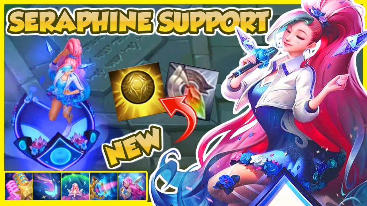 🌹🎼 KDA RISING STAR SERAPHINE GIVES AN ENCORE | PBE Skin Showcase | Erick Dota
