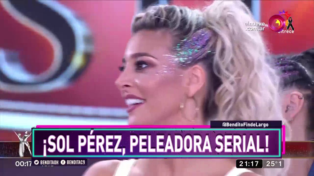 ¡Sol Pérez, peleadora serial!